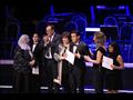 إيناس عبدالدايم ورئيس ومدير مهرجان الموسيقى العربية يسلمون جوائز دورته الثامنة والعشرين