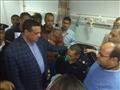 محافظ البحيرة يزور مصابي حريق إيتاي البارود