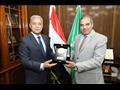 محافظ المنوفية يستقبل رئيس جامعة الأزهر