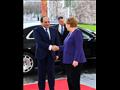الرئيس السيسي والمستشارة ميركل