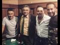 مصطفى قمر مع ماجد الكدواني وعلي رشاد وحمادة قمر