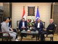 محافظ السويس يلتقي وفد يضم مساعد وزير الشباب والري