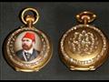 ساعة ملكية نادرة من الذهب تحمل صورة للخديوي إسماعيل
