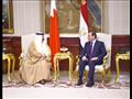 استقبال السيسي لملك البحرين بالقاهرة