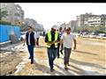 الرئيس يتفقد مشروعات الطرق بمصر الجديدة