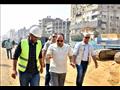 الرئيس يتفقد مشروعات الطرق بمصر الجديدة