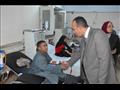 محافظ المنيا يوجه بالصيانة الدورية لمحطه مياه وحدة الغسيل الكلوي بمستشفى ملوي