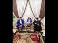 رئيس المجر يزور دير الشايب في الأقصر