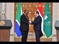 الرئيس السيسي ورئيس جنوب أفريقيا