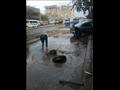 إزالة المياه من الشوارع