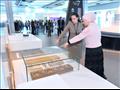 قرينة الرئيس تزور المتحف الداخلي بمنتدى الشباب