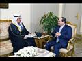 الرئيس السيسي وعضو مجلس الوزراء السعودي