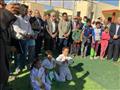 محافظ جنوب سيناء يفتتح الملاعب