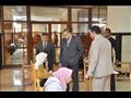 خلال تفقد رئيس الجامعة لامتحانات الفصل الدراسي الأول