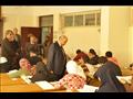 رئيس جامعة المنيا يتفقد لجان امتحانات