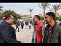رئيس جامعة حلوان يتفقد الدراسة  (3)