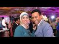 سامح حسين وزوجته وسام حامد