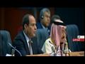 الرئيس السيسي خلال افتتاح أعمال القمة العربية الأو