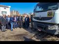 محافظ الإسكندرية يتفقد المحطة الوسيطة لجمع القمامة (3)