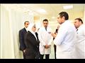 وزيرة الصحة فى مستشفى أسوان التخصصى