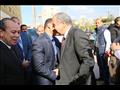 وزير االتموين أثناء وصوله ديوان كفر الشيخ