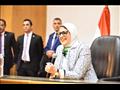 وزيرة الصحة خلال احتفالية عيد الأم​ (4)