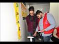 طلاب جامعة القاهرة يتوافدون على 100 مليون صحة (1)
