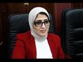 الدكتورة هالة زايد وزيرة الصحة                    