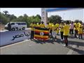 شباب افريقيا المشاركين فى مارثون اسوان