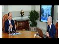  السيسي خلال اجتماعه مع وزير التعليم (أرشيفية)