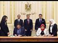مراسم توقيع 8 بروتوكولات تعاون ثنائية وثلاثية (1)