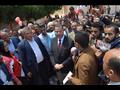 محافظ بني سويف يتفقد اللجان الفرعية للاستفتاء (12)