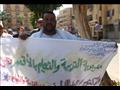 مسيرة للمعلمين في الأقصر دعما للتعديلات الدستورية (6)