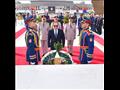 السيسي يضع إكليلًا من الزهور على النصب التذكاري (7)