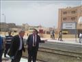 رئيس السكة الحديد في جولة تفقدية