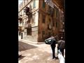 انهيار أجزاء من عقار بالإسكندرية (4)