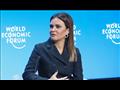 وزيرة الاستثمار خلال مشاركتها في منتدى دافوس بالبحر الميت (4)