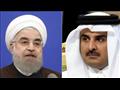 أمير قطر ورئيس إيران