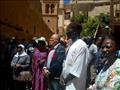 الوفد داخل دير سانت كاترين (3)