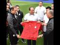 زيارة السيسي للمنتخب