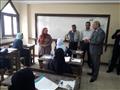 رئيس جامعة الأزهر يتفقد لجان امتحانات الثانوية