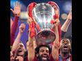 محمد صلاح يحمل كأس دوري أبطال أوروبا