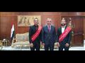 رئيس جامعة المنوفية يلتقى باتحاد الطلاب (3)