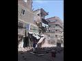 انهيار أجزاء من عقار في الإسكندرية (5)