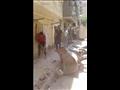 انهيار شرفة عقار قديم في الإسكندرية (3)