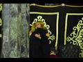 انهيار يسرا خلال تلقي العزاء في والدتها (3)