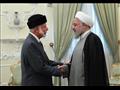 الرئيس الإيراني ووزير الخارجية العماني
