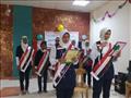 تلاميذ أسوان الفائزين فى مسابقة الاذاعة المدرسية