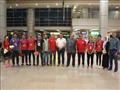 وصول منتخب مصر للدراجات من نيجيريا (4)