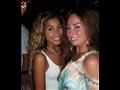دينا الشربيني ونرمين الفقي من حفل عمرو دياب